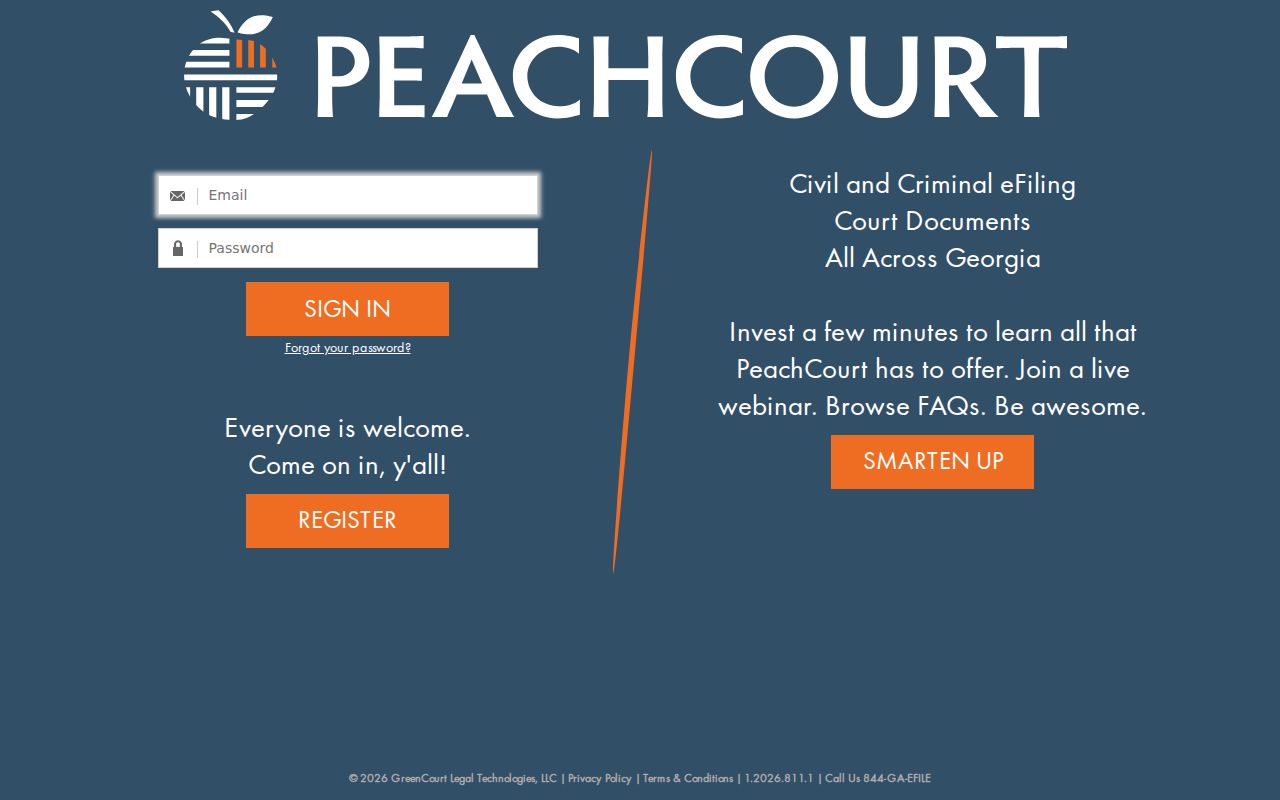 McDuffie County criminal docket PeachCourt access